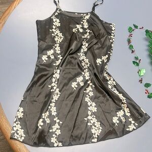 Black Night Dress Slip